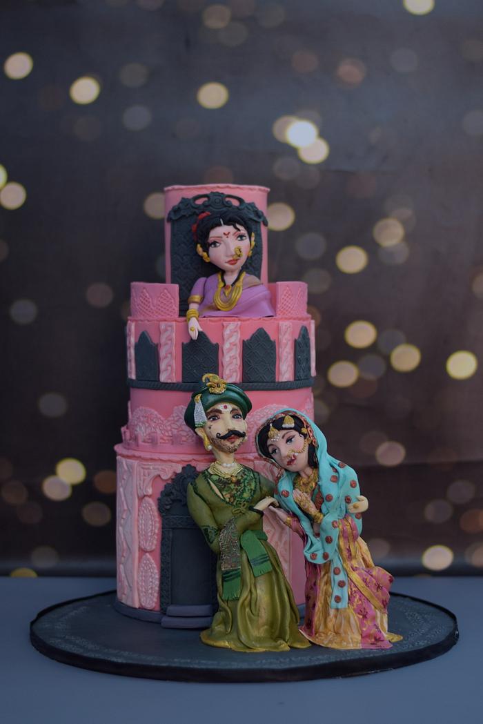 Bajirao Mastani - Decorated Cake by divya saraf - CakesDecor