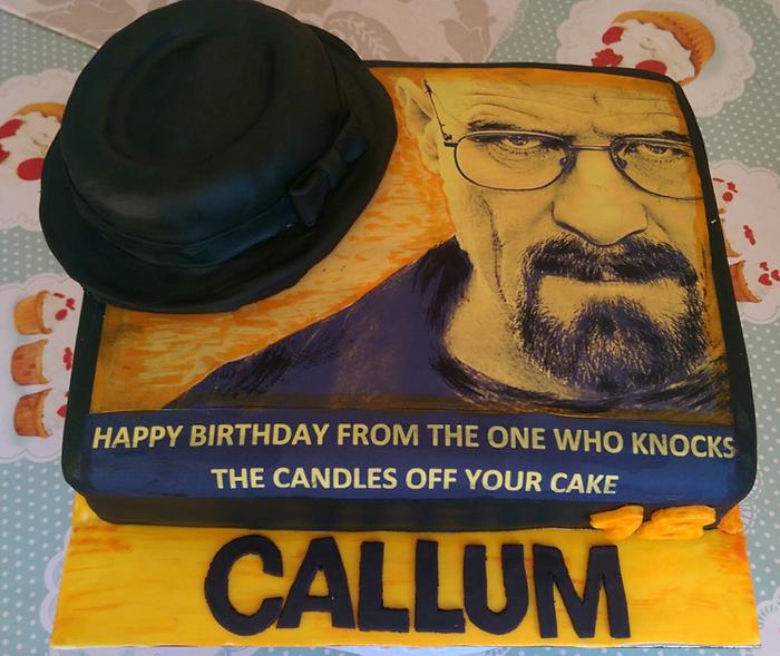 Breaking Bad Birthday Cake