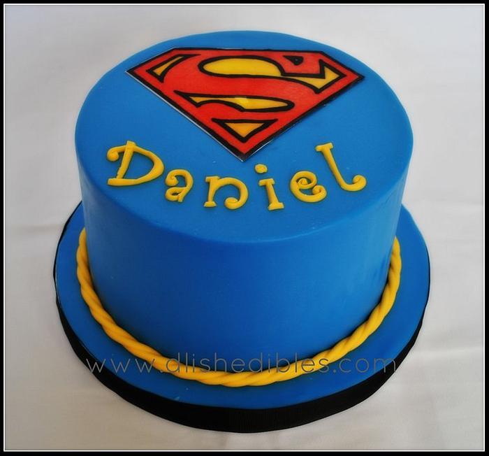 Superman Cake for Brother. <3