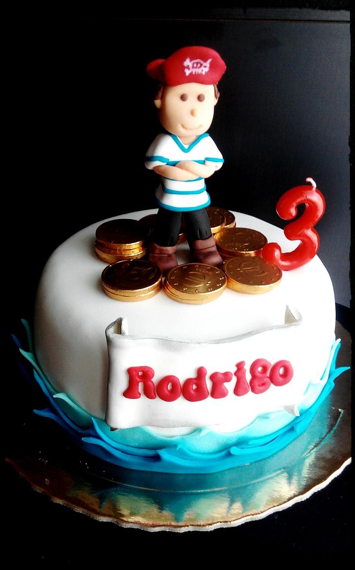 Little pirate cake