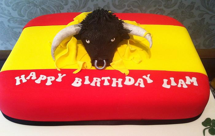 Spanish Bull Cake