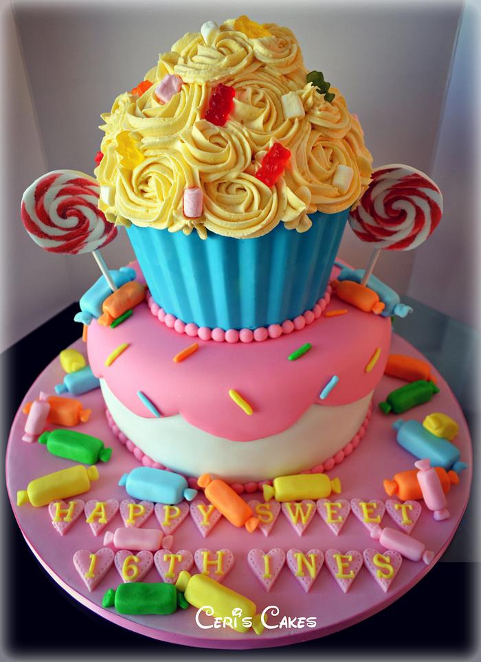Sweet 16th cake
