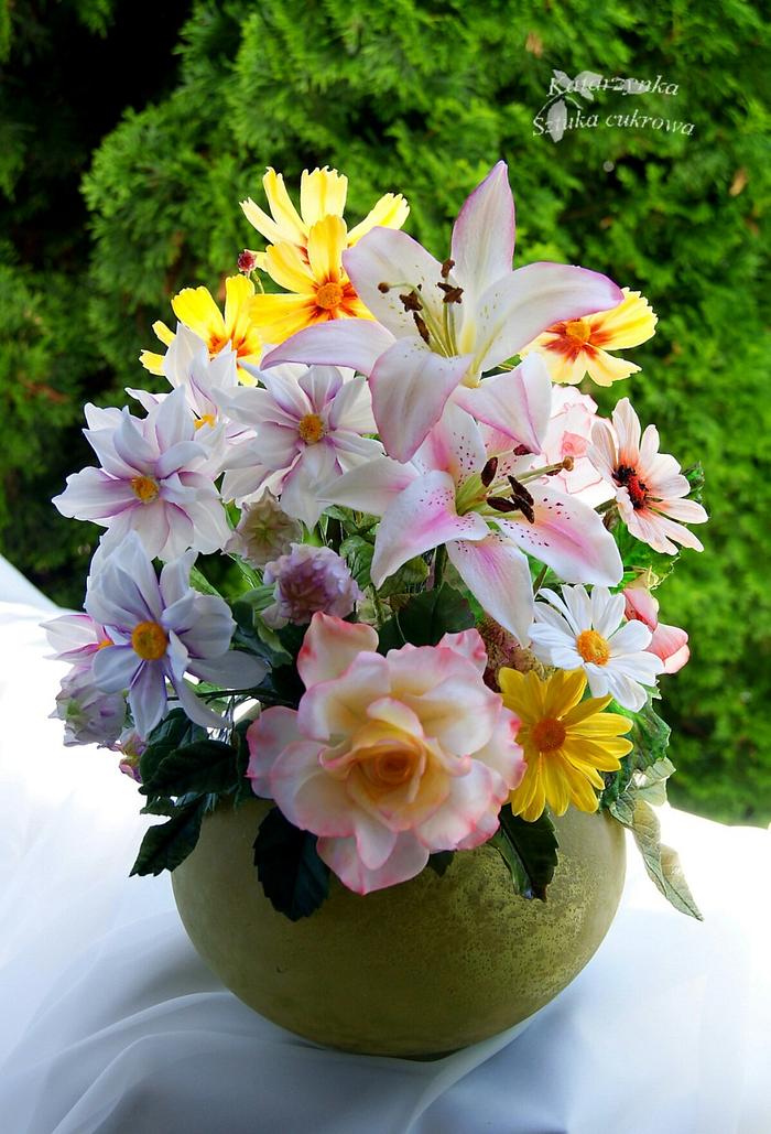 Bouquet of summer flowers