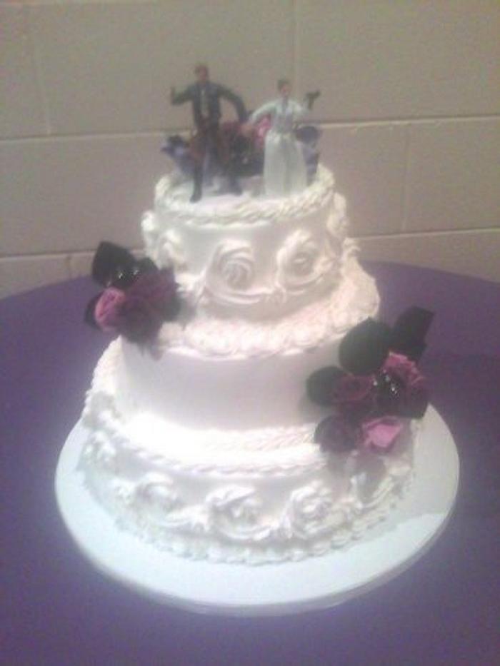 Star Wars Wedding Cake