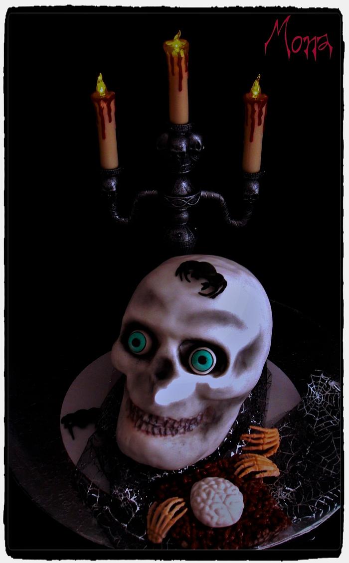 Fright Night 3D Skeleton Head