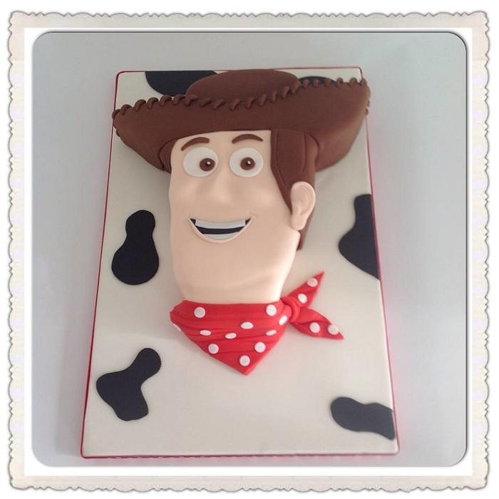 Woody from Toy Story Cake.