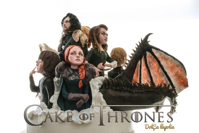 Cake of thrones Primavera de libro collaboration