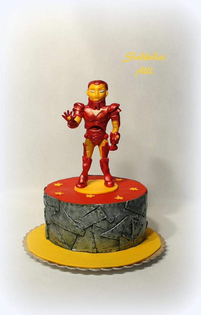 Iron Man Cake