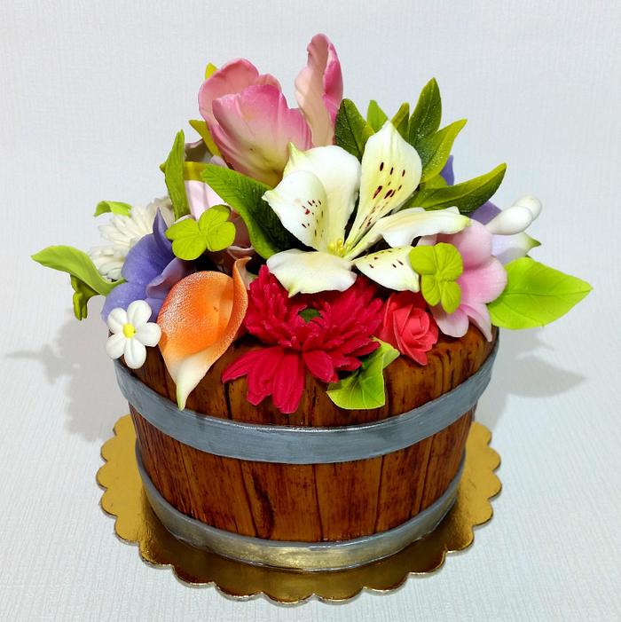  flowerpot with flowers