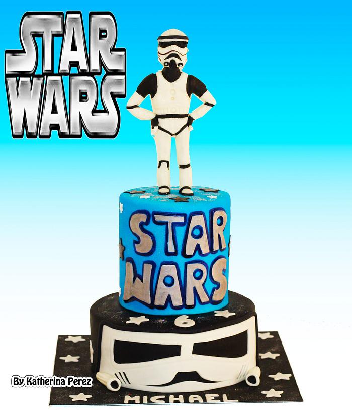 Star Wars Stormtrooper cake