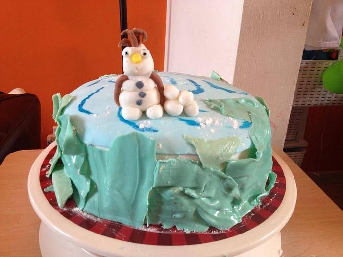 Frozen cake!