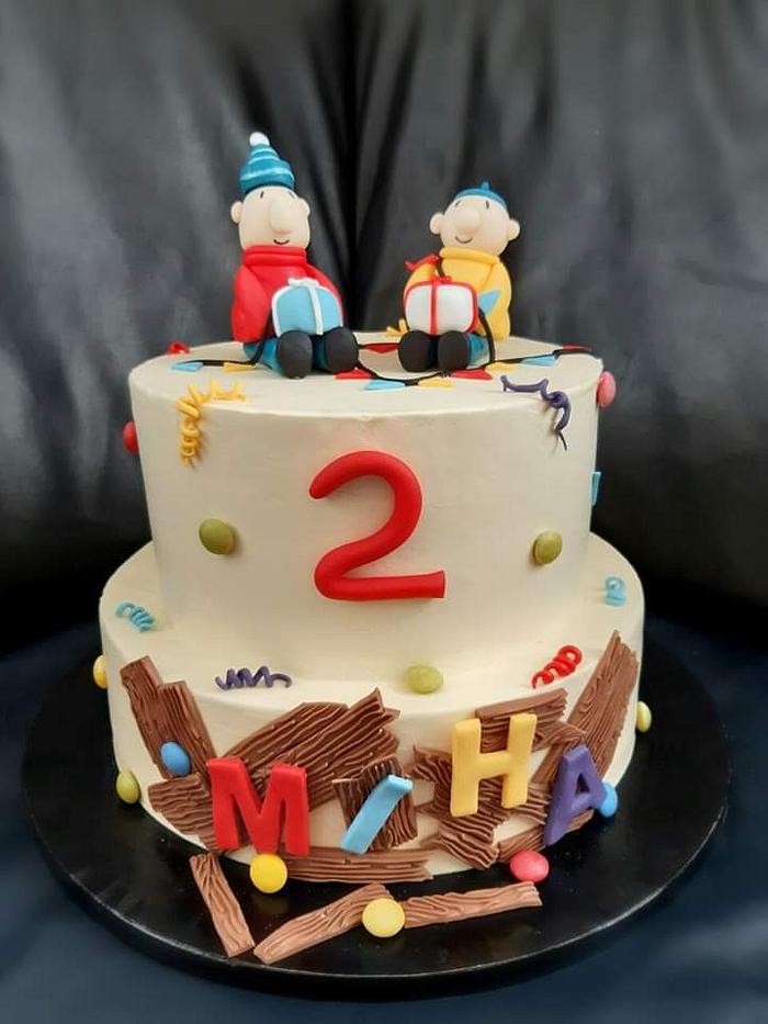 Pat and Mat cake