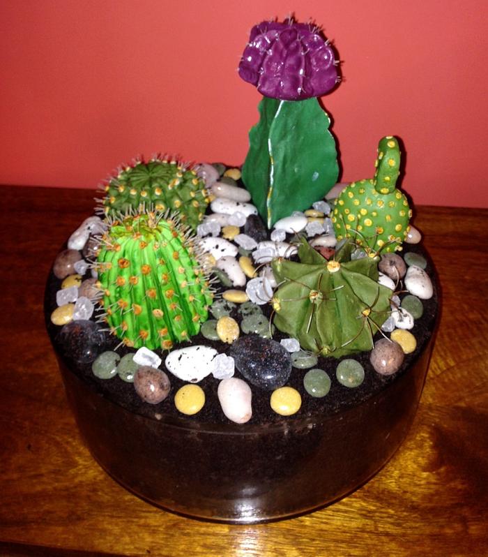 Cactus cake