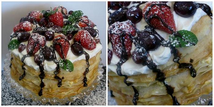 Pancake cake