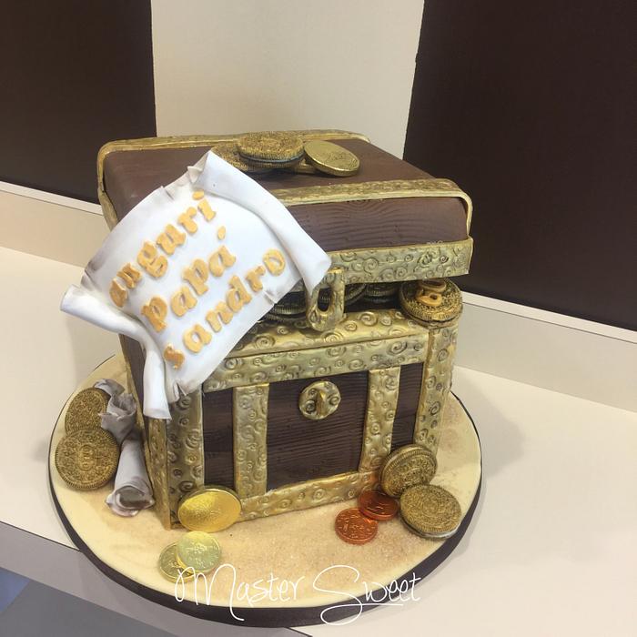 Treasure  boxe cake 