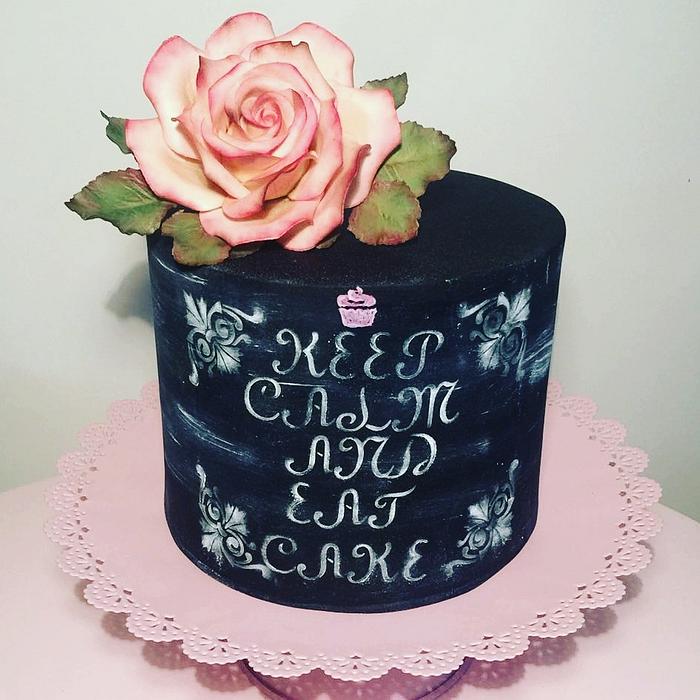 Keep Calm and Eat Cake 