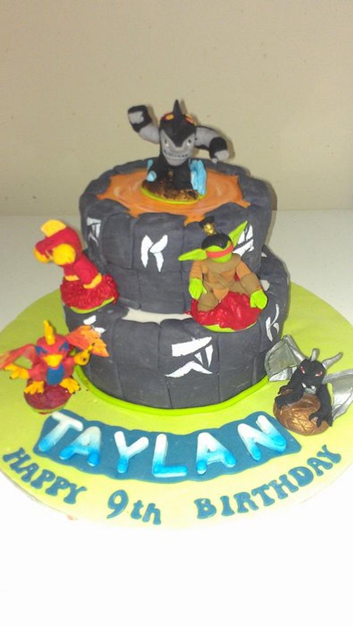 skylander cake