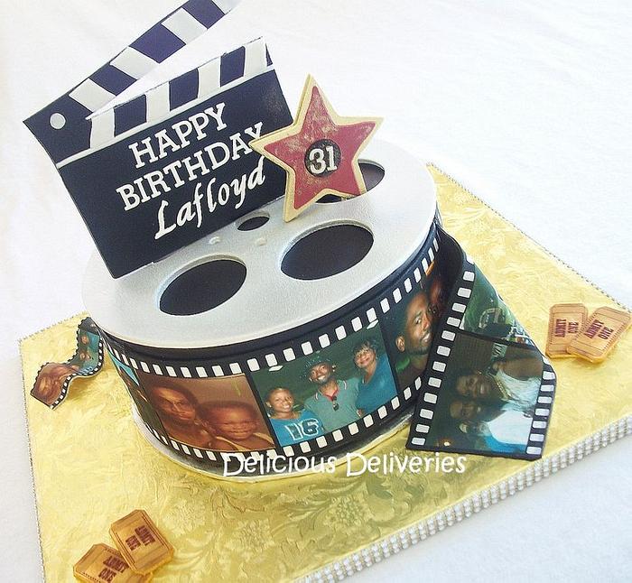 Hollywood Themed Cake