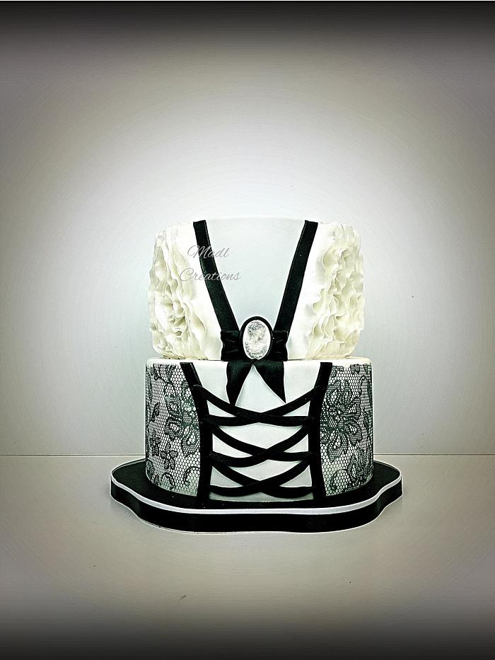 Glamour cake by madl créations
