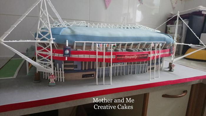 Stadium cake