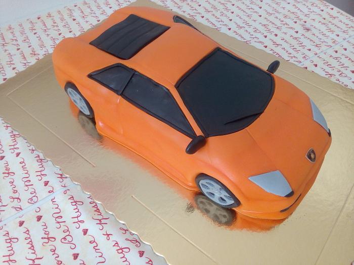 Pin by Lies Zanders on Lentefeest Nathan 2 | Ferrari cake, Lamborghini cake,  Cars theme cake