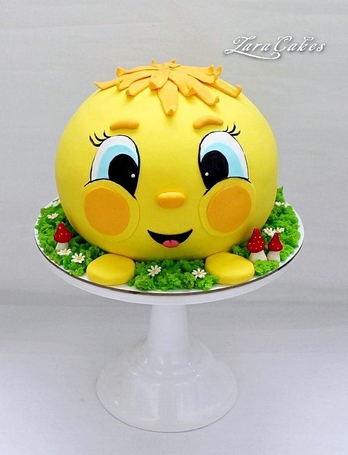 Colobok-3D cake 
