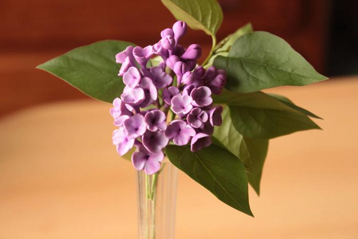 Lilac gumpaste