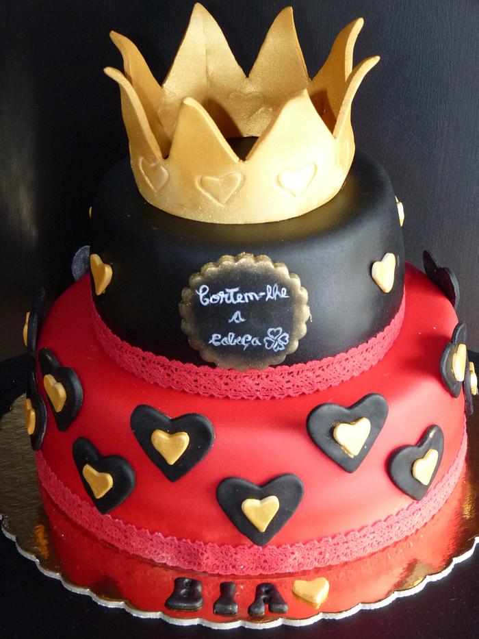 Cake Queen of Hearts