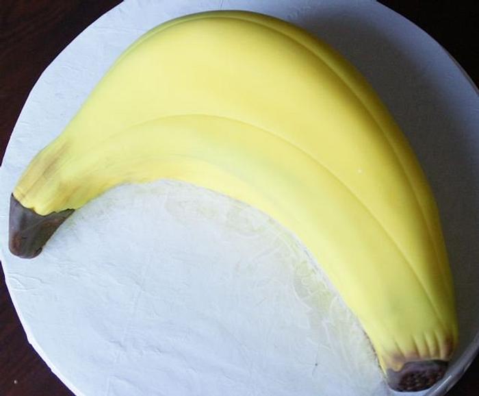 banana smash cake
