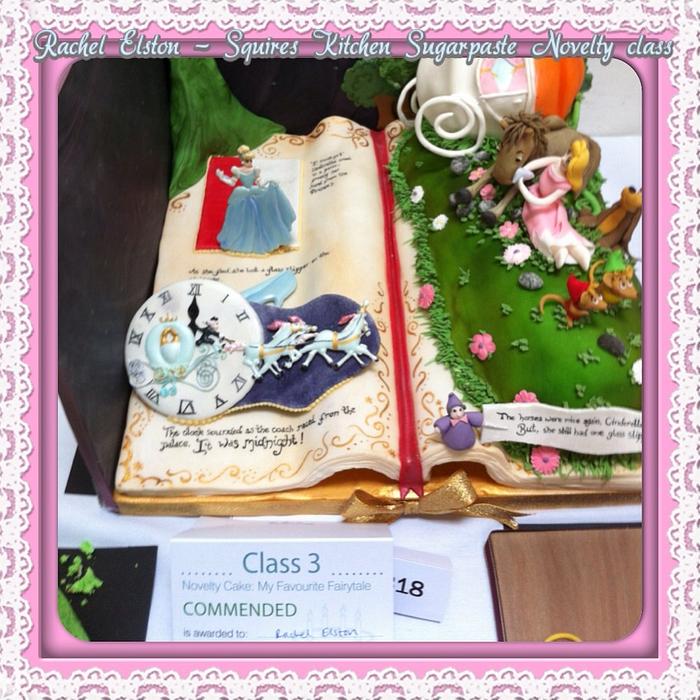 Fairy tale competition cake 