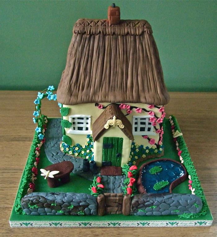 Country cottage cake