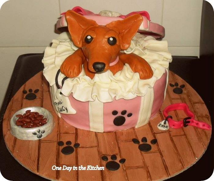 Dog Cake