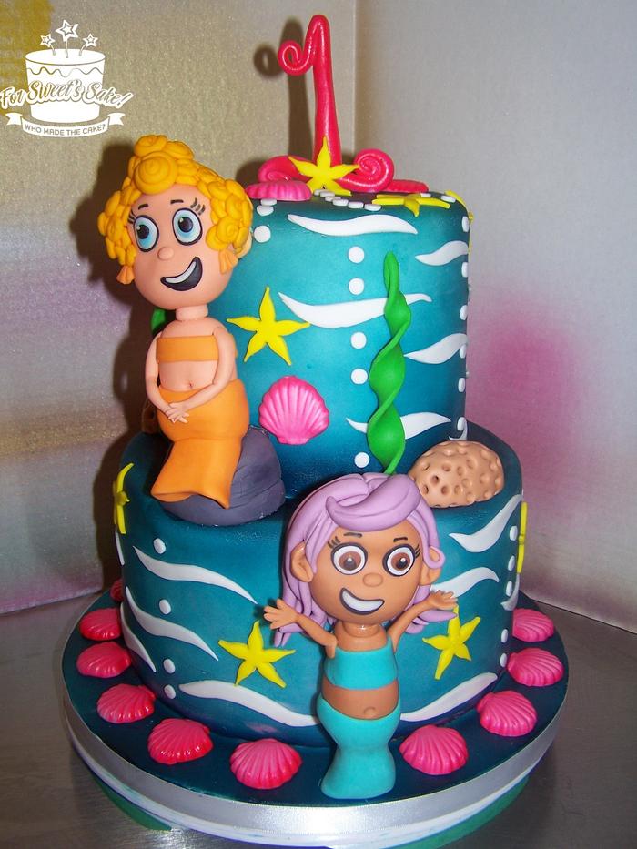 Bubble Guppies Cake