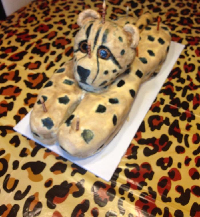 Birthday Cheetah