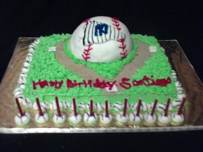 yankees cake