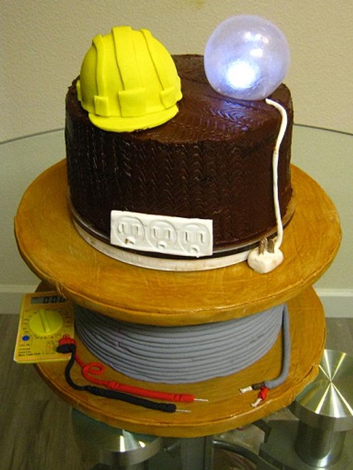 Electrician Cake