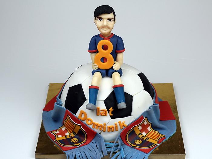 Leo Messi Birthday Cake, London