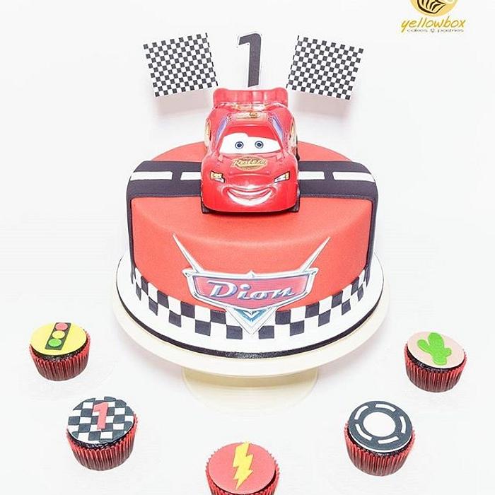 Cars Themed Cake