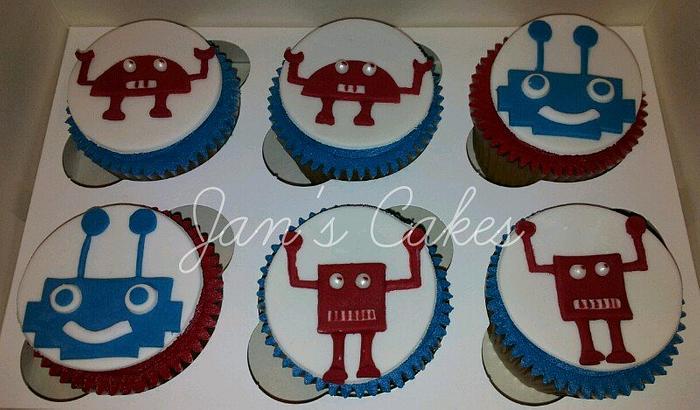 Robot cupcakes
