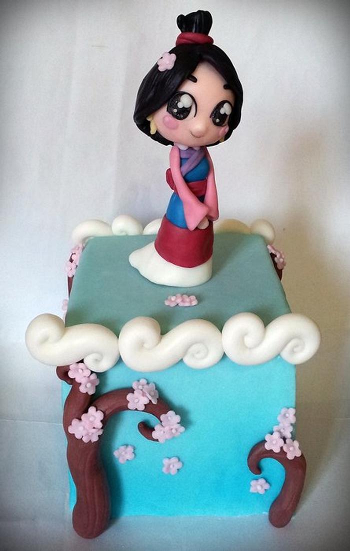 Mulan Inspired Cake Topper for a 4th Birthday 🎂⁠ ⁠ Available from  Keepsakes For Life⁠ ⁠ Message me for more information | Instagram