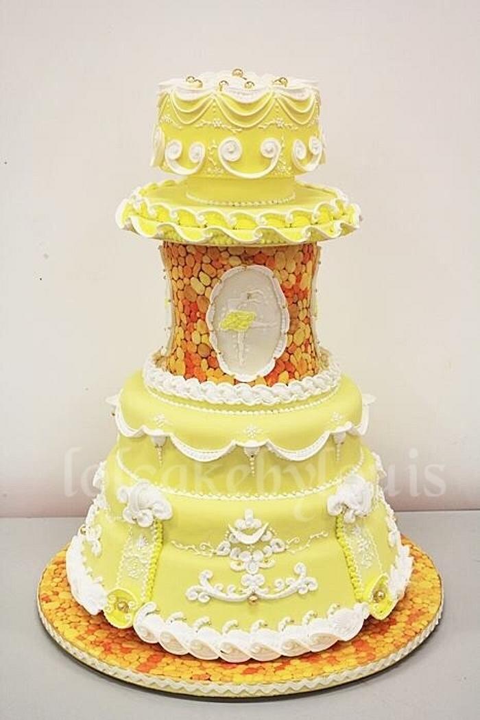 Princess Ballet Wedding Cake