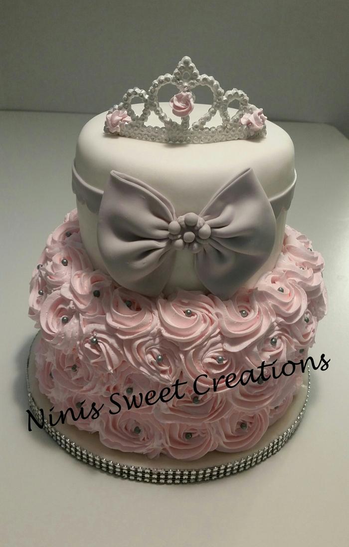 Rosette Princess Cake