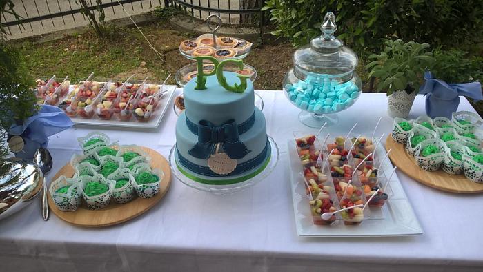 First Holy Communion sweet table