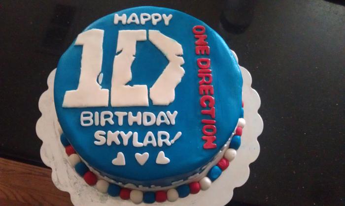 One DIrection Cake