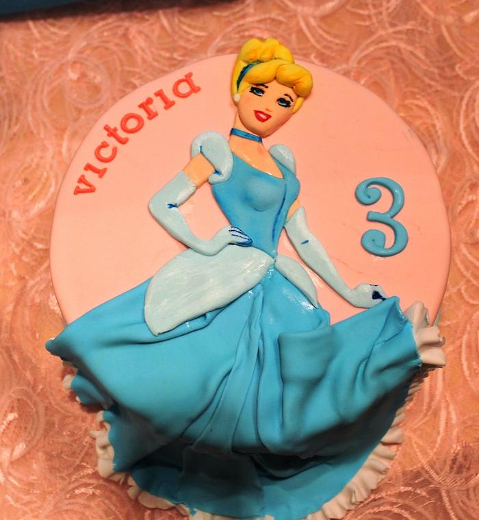 Tarta Cenicienta, Cinderella princess cake 