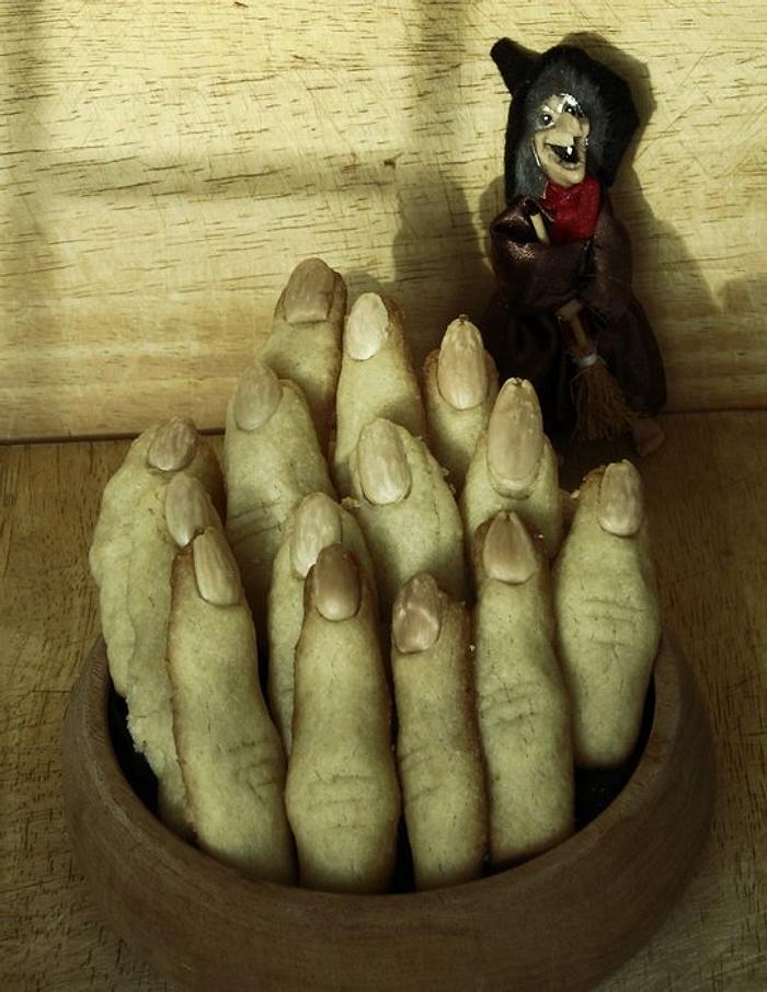 Witches Finger Cookies