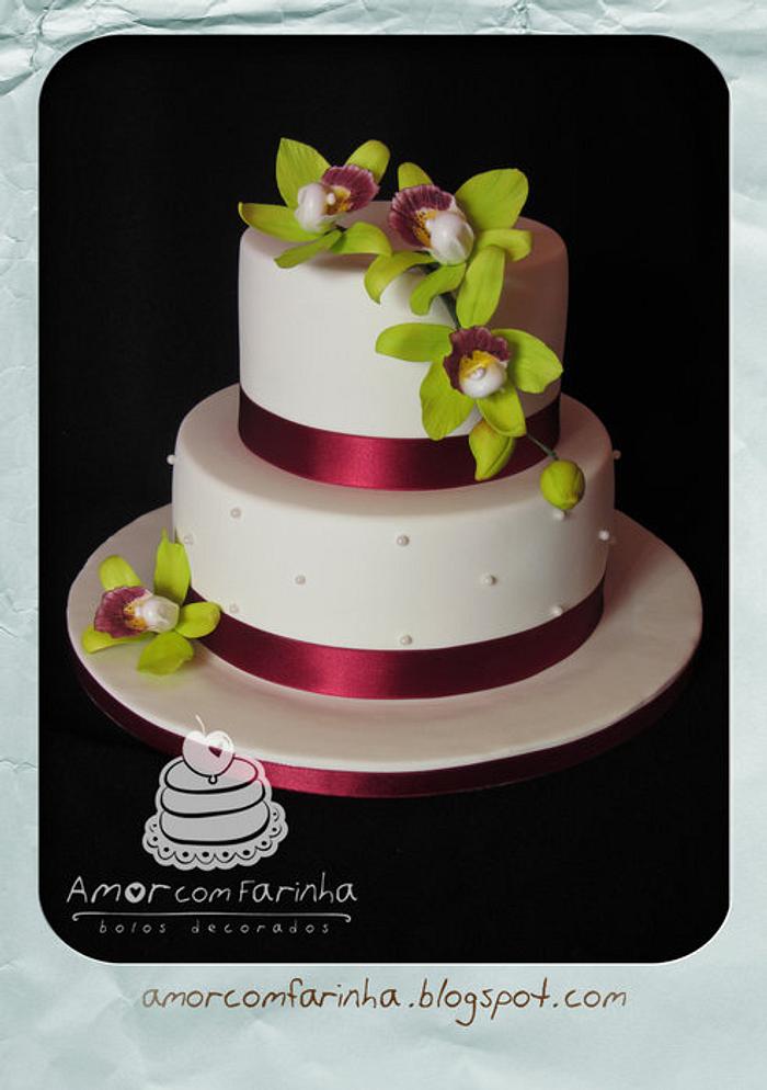 Orchids Cake