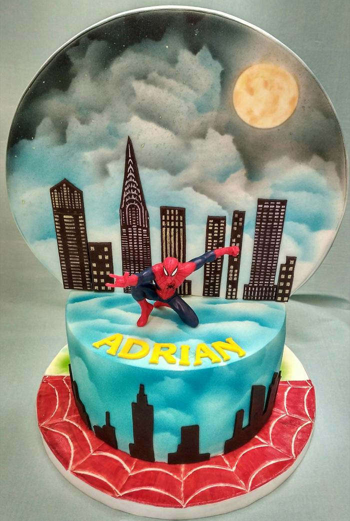 Spiderman @ spring cake