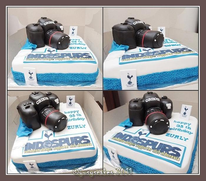Camera Canon Cake