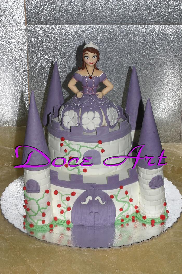 Princess Sophia Castle cake